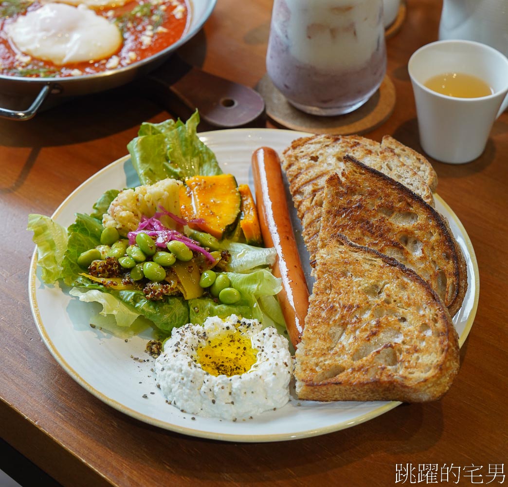 [台北早午餐推薦]Miss V Bakery cafe敦北店-結合、甜點、麵包店的早午餐，酸麵包、自製乳酪，自製奶酪、土耳其特色餐點都有!