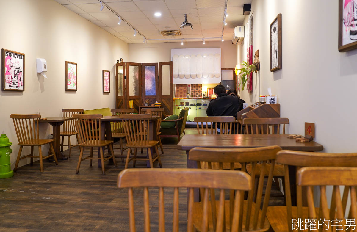 [花蓮早餐]弘爺漢堡花蓮北昌店-由香港木工藝術品牌Start from Zero打造的平價花蓮早午餐 @跳躍的宅男