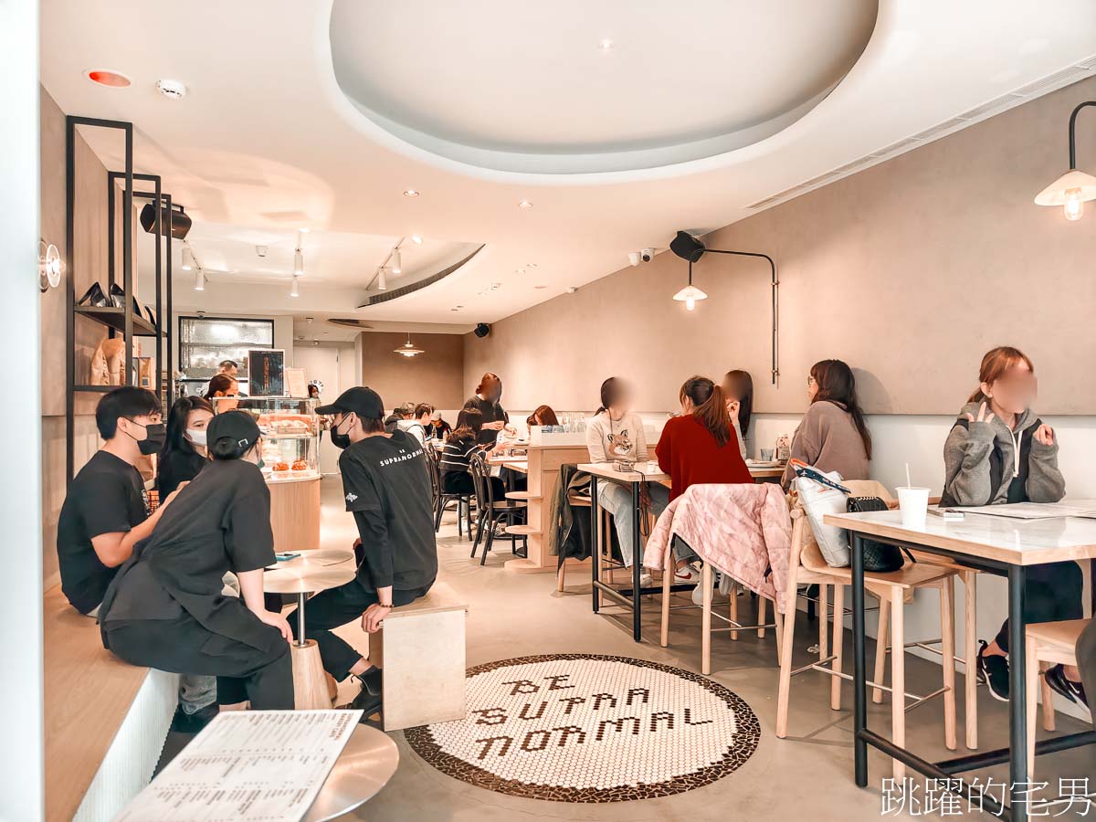 [雙連早午餐]Supranormal Bakery Cafe赤峰店-推薦熱辣蝦仁嫩蛋可頌，蛋塔一早要來買