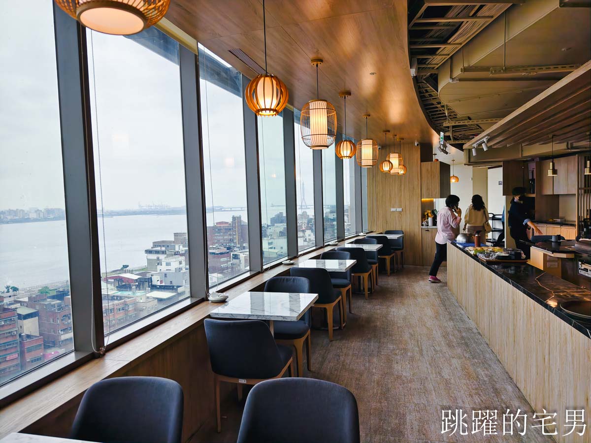 [台北景觀餐廳]明水然・樂-淡水景觀店-捷運走路5分鐘即可到，台北約會餐廳推薦，山景絕美景色心曠神怡，連續三年『此生必嚐十大高CP值無菜單鐵板燒！』網路溫度計冠軍，淡水景觀餐廳推薦