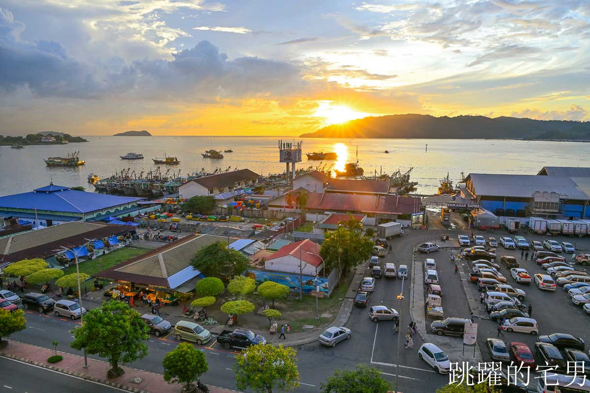 [沙巴亞庇住宿]Citadines Waterfront Kota Kinabalu-空間超大亞庇公寓式酒店，絕美黃昏無邊際游泳池，市中心夜市旁購物方便