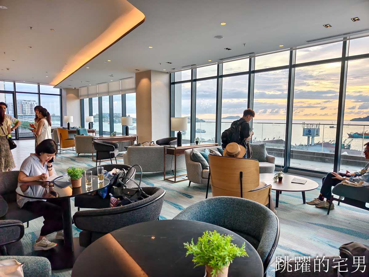 [沙巴亞庇住宿]Citadines Waterfront Kota Kinabalu-空間超大亞庇公寓式酒店，絕美黃昏無邊際游泳池，市中心夜市旁購物方便