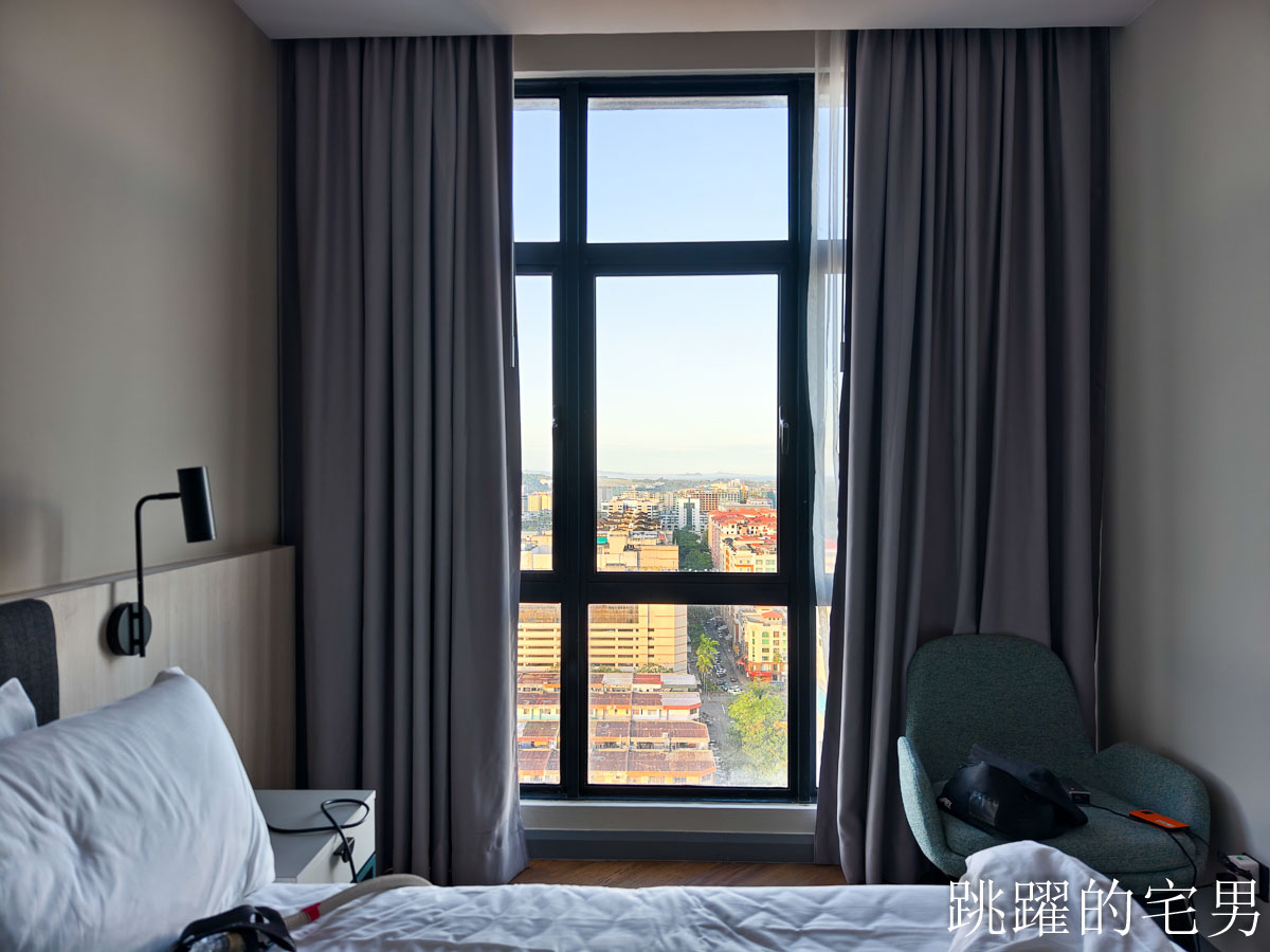 [沙巴亞庇住宿]Citadines Waterfront Kota Kinabalu-空間超大亞庇公寓式酒店，絕美黃昏無邊際游泳池，市中心夜市旁購物方便