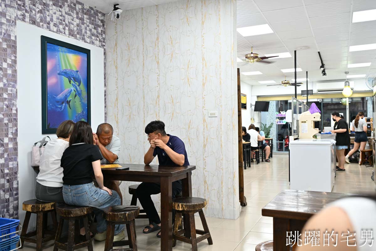 [花蓮冰店推薦]商校街刨冰豆花搬新家，25年花蓮冰店芋頭完全打到我的味蕾，份量超多，芋頭控爽到飛昇!豆漿豆花居然還能續豆漿! 吉安冰店