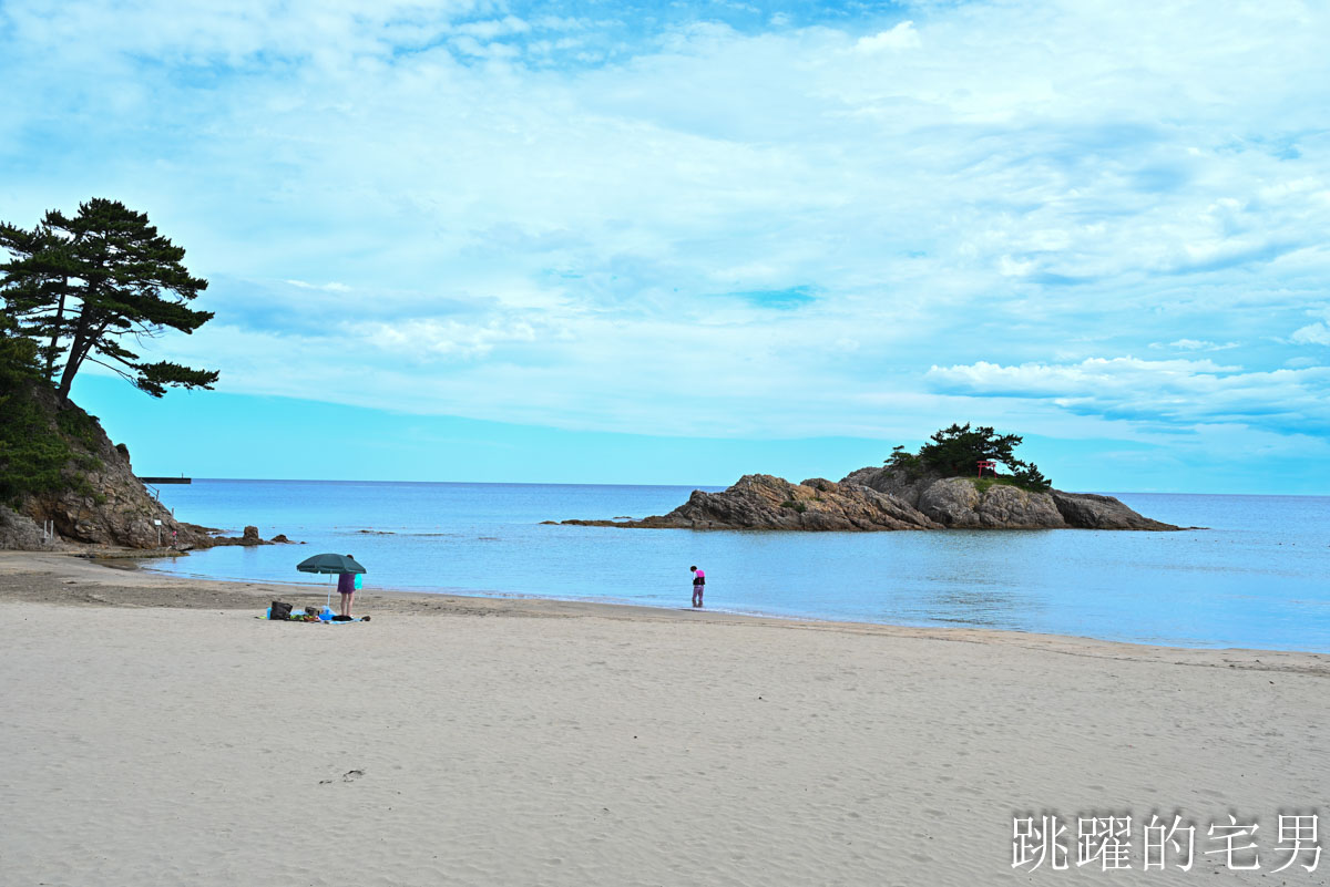 [鳥取景點推薦]海水透明度達居然能達25公尺，日本海灘日本鳥取旅遊攻略，5個必去岩美町浦富海岸景點，自駕、電車、票劵