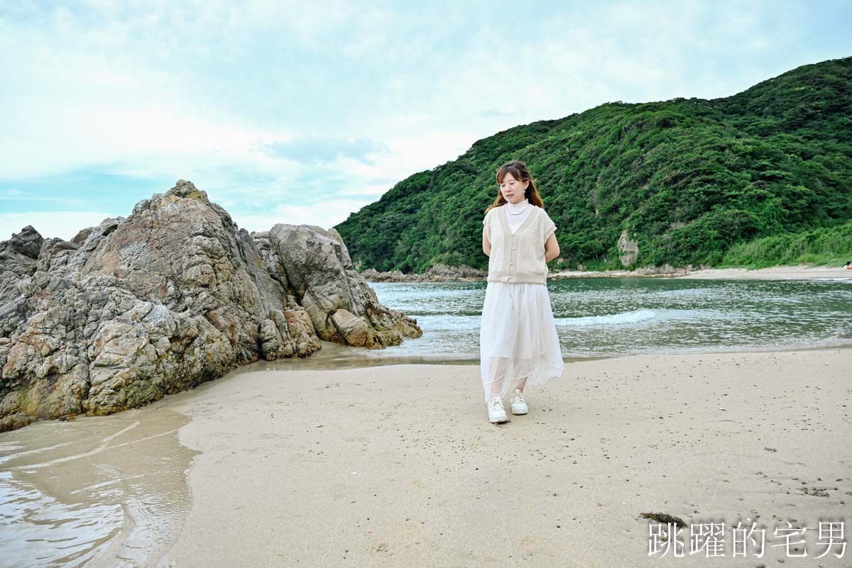 [鳥取景點推薦]海水透明度達居然能達25公尺，日本海灘日本鳥取旅遊攻略，5個必去岩美町浦富海岸景點，自駕、電車、票劵