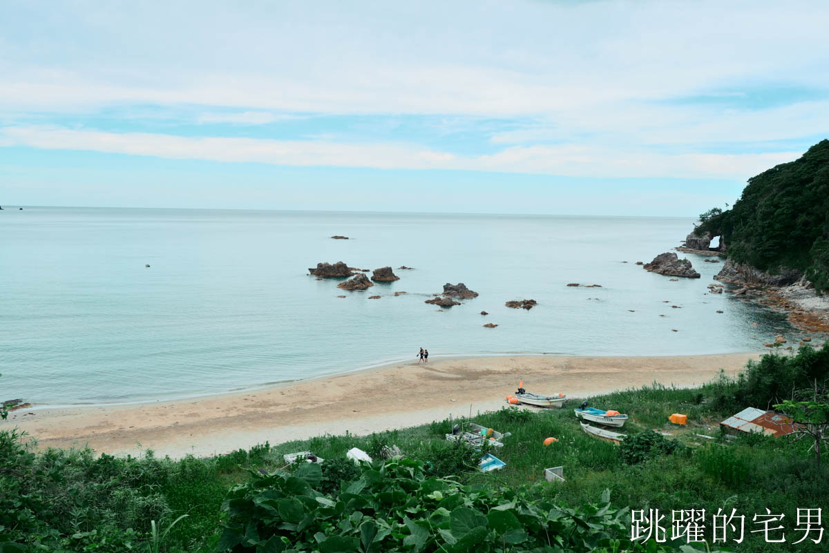 [鳥取景點推薦]海水透明度達居然能達25公尺，日本海灘日本鳥取旅遊攻略，5個必去岩美町浦富海岸景點，自駕、電車、票劵