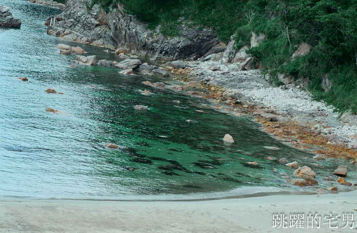 [鳥取景點推薦]海水透明度達居然能達25公尺，日本海灘日本鳥取旅遊攻略，5個必去岩美町浦富海岸景點，自駕、電車、票劵