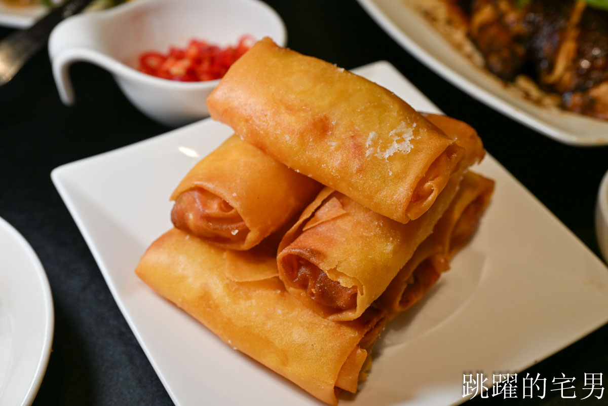 [吉安美食]福畊食邑-花蓮港式餐廳充滿檜木香空間超喜歡，花蓮包廂餐廳