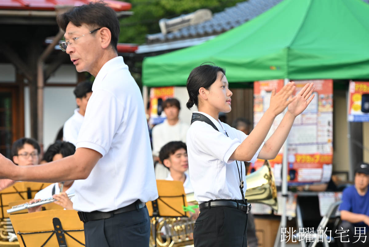 [鳥取旅遊]鳥取若櫻鐵道-不虛此行! 我在若櫻站參加日本煙火大會，第一次聽日本高中吹奏樂部現場演奏，感動熱鬧非凡