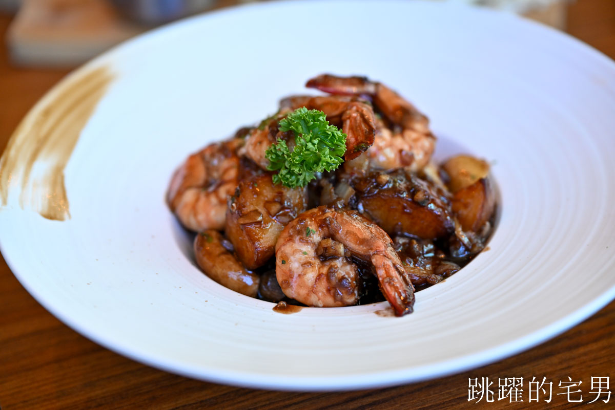 [林口餐酒館]ABV Bar&Kitchen地中海餐酒館林口旗艦店-最美林口聚會餐廳，歐洲酒窖風挑高8米180度全落地窗，西班牙海鮮燉飯等異國料理300款精釀啤酒，三井Outlet附近美食