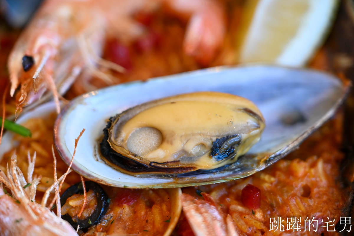 [林口餐酒館]ABV Bar&Kitchen地中海餐酒館林口旗艦店-最美林口聚會餐廳，歐洲酒窖風挑高8米180度全落地窗，西班牙海鮮燉飯等異國料理300款精釀啤酒，三井Outlet附近美食