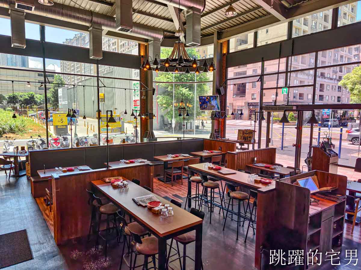 [林口餐酒館]ABV Bar&Kitchen地中海餐酒館林口旗艦店-最美林口聚會餐廳，歐洲酒窖風挑高8米180度全落地窗，西班牙海鮮燉飯等異國料理300款精釀啤酒，三井Outlet附近美食