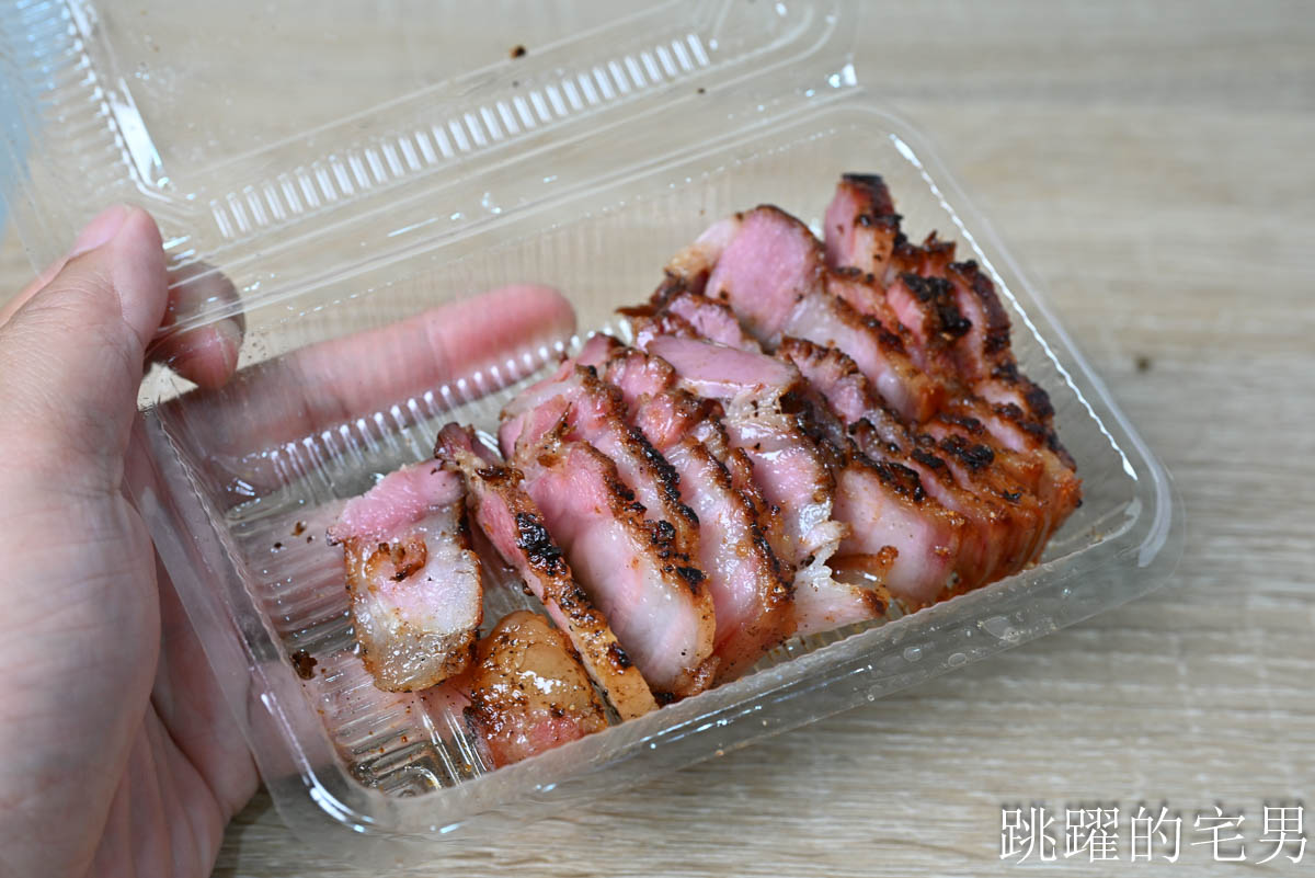 [花蓮美食]阿男鹹豬肉-鹹、脆、薄極具特色，這絕對是必吃花蓮鹹豬肉，吉安黃昏市場美食