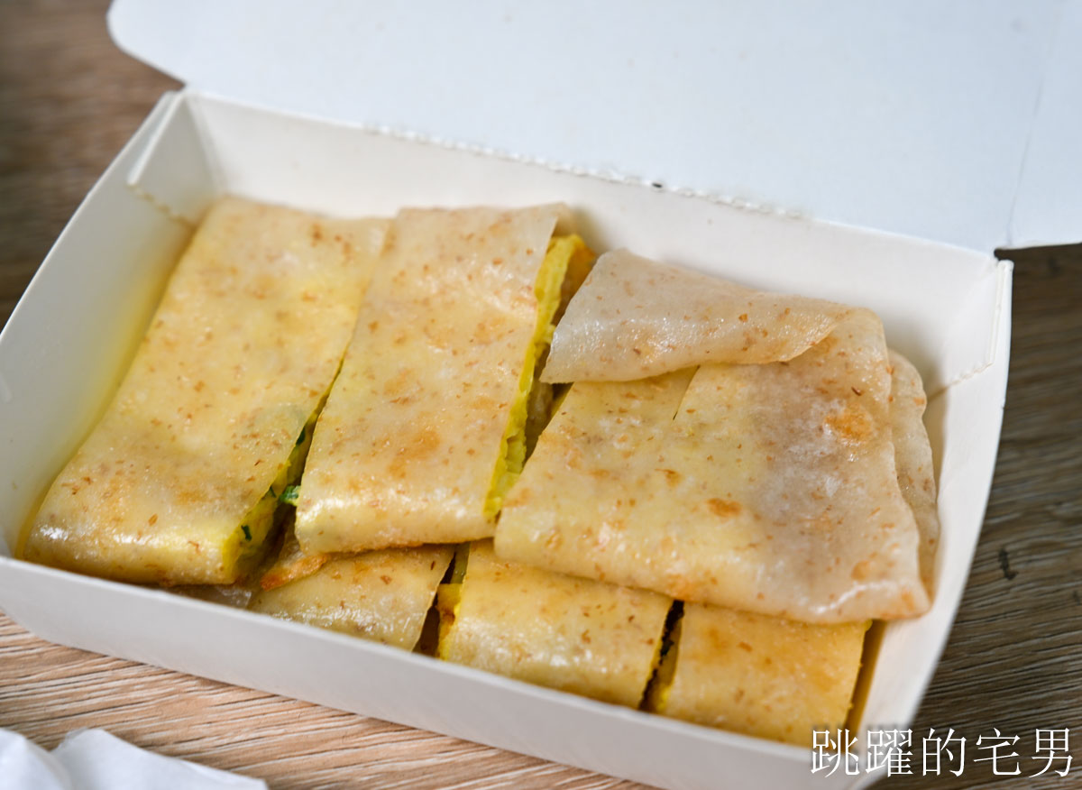 [花蓮早餐]花蓮無名早餐- 超厚蔥油餅夾蔥蛋香氣飽滿，老麵小籠包我要吃10顆!