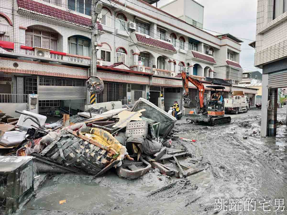 花蓮光復鄉堰塞湖溢流災害，我看到台灣人的愛，現在光復進行式
