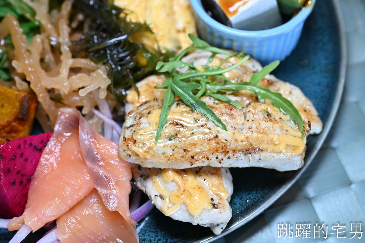[吉安早午餐] 鳥羽花香民宿&無菜單料理-預約制花蓮早午餐推薦，空間舒適宜人、松阪豬超級厲害!