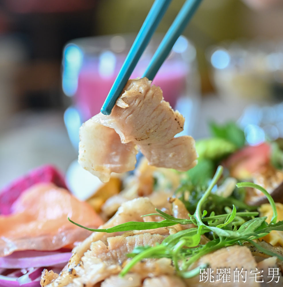 [吉安早午餐] 鳥羽花香民宿&無菜單料理-預約制花蓮早午餐推薦，空間舒適宜人、松阪豬超級厲害!
