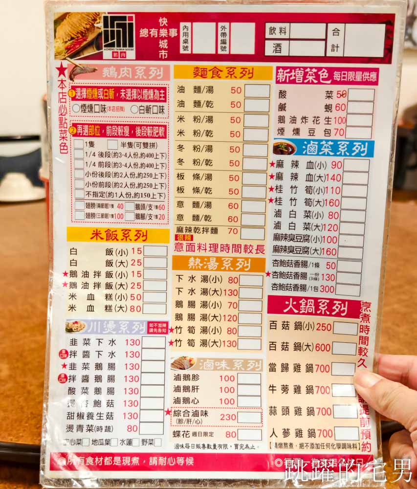 [花蓮美食]阿城鵝肉必點滷鵝肝推薦、白斬鵝肉、清燉臭豆腐、花蓮鵝肉