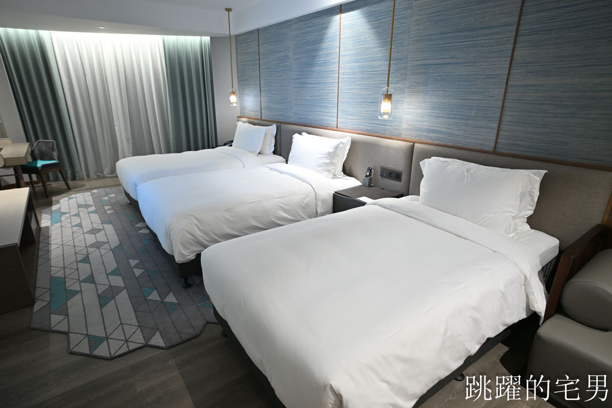 [日月潭飯店推薦]日月潭力麗溫德姆溫泉酒店-3天2夜帶媽媽住五星級店，質感太好啦!  房間標配溫泉池，行政酒廊、還有日月潭最大室內親子遊戲空間