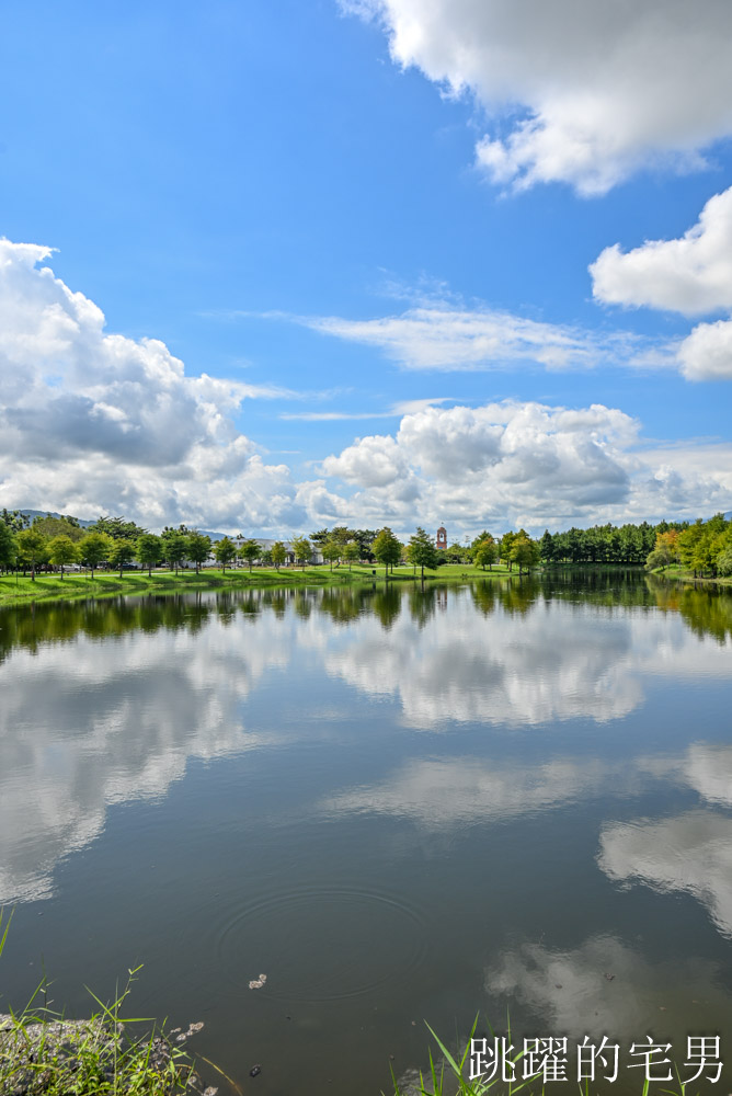 [花蓮壽豐景點懶人包]夢幻星巴克「星巴克花蓮理想門市」理想PAARK水岸生活坐擁絕美湖景環繞著落羽松，進駐9家在地美味，文青選物神農生活 這裡根本在歐洲，搭船遊遍落羽松湖畔