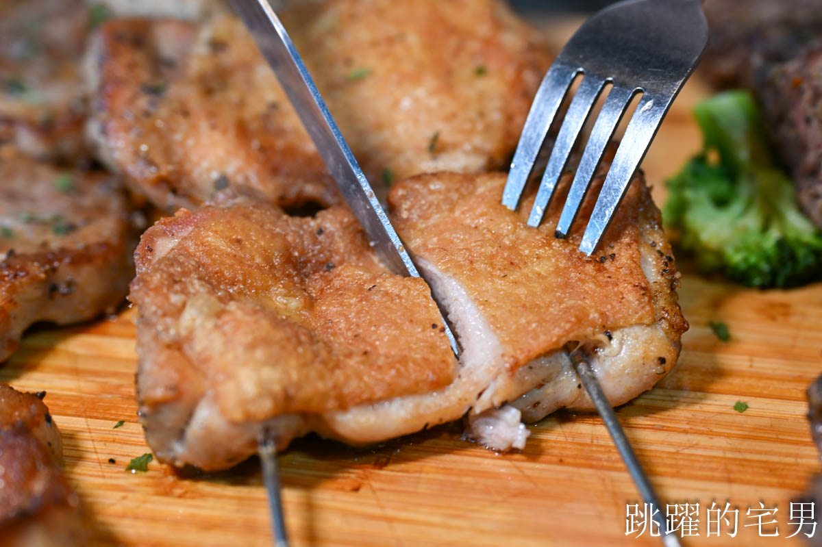 [忠孝敦化餐酒館推薦]ABV加勒比海餐酒館忠孝店-聚會爽嗑50盎司窯烤牛排雞腿、髒髒雞、香辣法士達，大口吃肉直接封頂，東區餐酒館