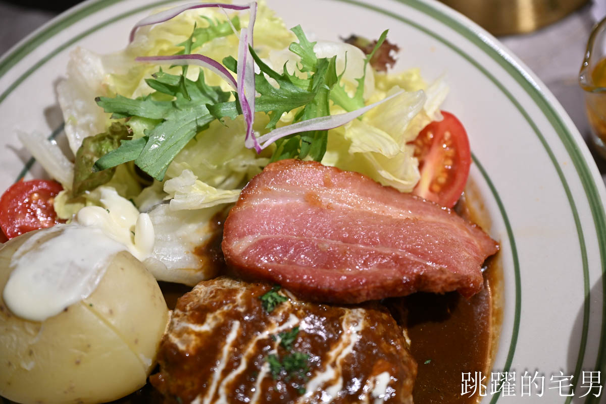 [中山站咖啡廳]稻町家洋食喫茶-高質感台北昭和風咖啡廳，甜點優秀，免服務費，稲町家洋食喫茶菜單