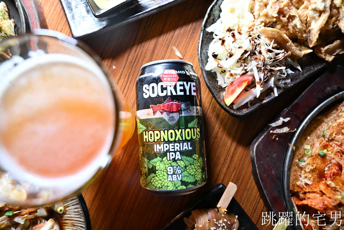 [新竹日式料理] ABV日式居酒屋新竹店-驚艷火焰日式料理，超愛大阪燒、熱炒，百款酒類營業凌晨2點，新竹餐酒館推薦