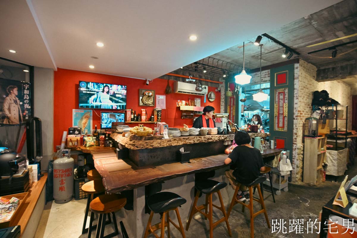 [花蓮美食]芝麻開門上海支店-花蓮日式料理空間舒適有質感，博多牛腸鍋油脂豐富超日本風味，稻草燒火焰料理也太吸睛! 附設停車位，花蓮下午有營業餐廳