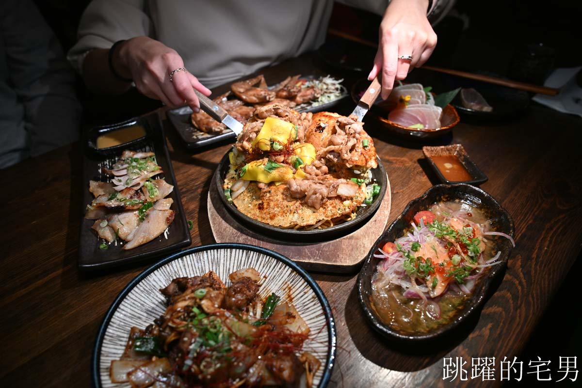 [中山美食]ABV日式居酒館台北中山店-超夠味大阪燒×西京燒，烤魚火焰秀超吸睛! 台北居酒屋推薦