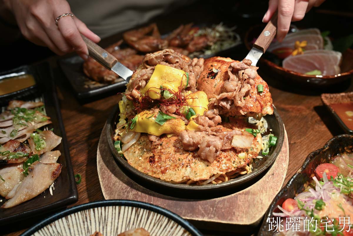 [中山美食]ABV日式居酒館台北中山店-超夠味大阪燒×西京燒，烤魚火焰秀超吸睛! 台北居酒屋推薦