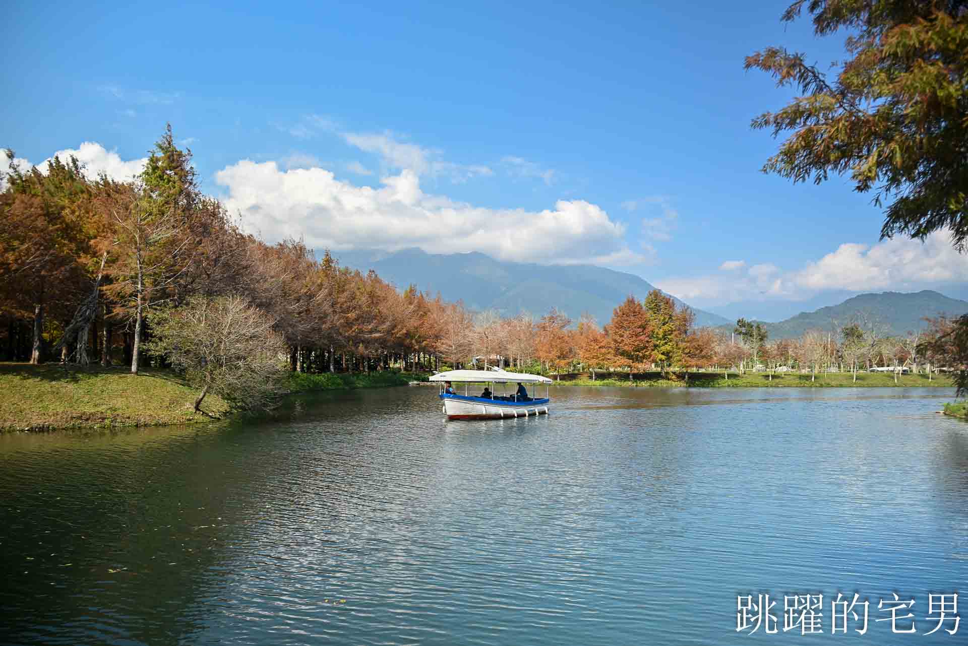 [花蓮壽豐景點懶人包]夢幻星巴克「星巴克花蓮理想門市」理想PAARK水岸生活坐擁絕美湖景環繞著落羽松，進駐9家在地美味，文青選物神農生活 這裡根本在歐洲，搭船遊遍落羽松湖畔