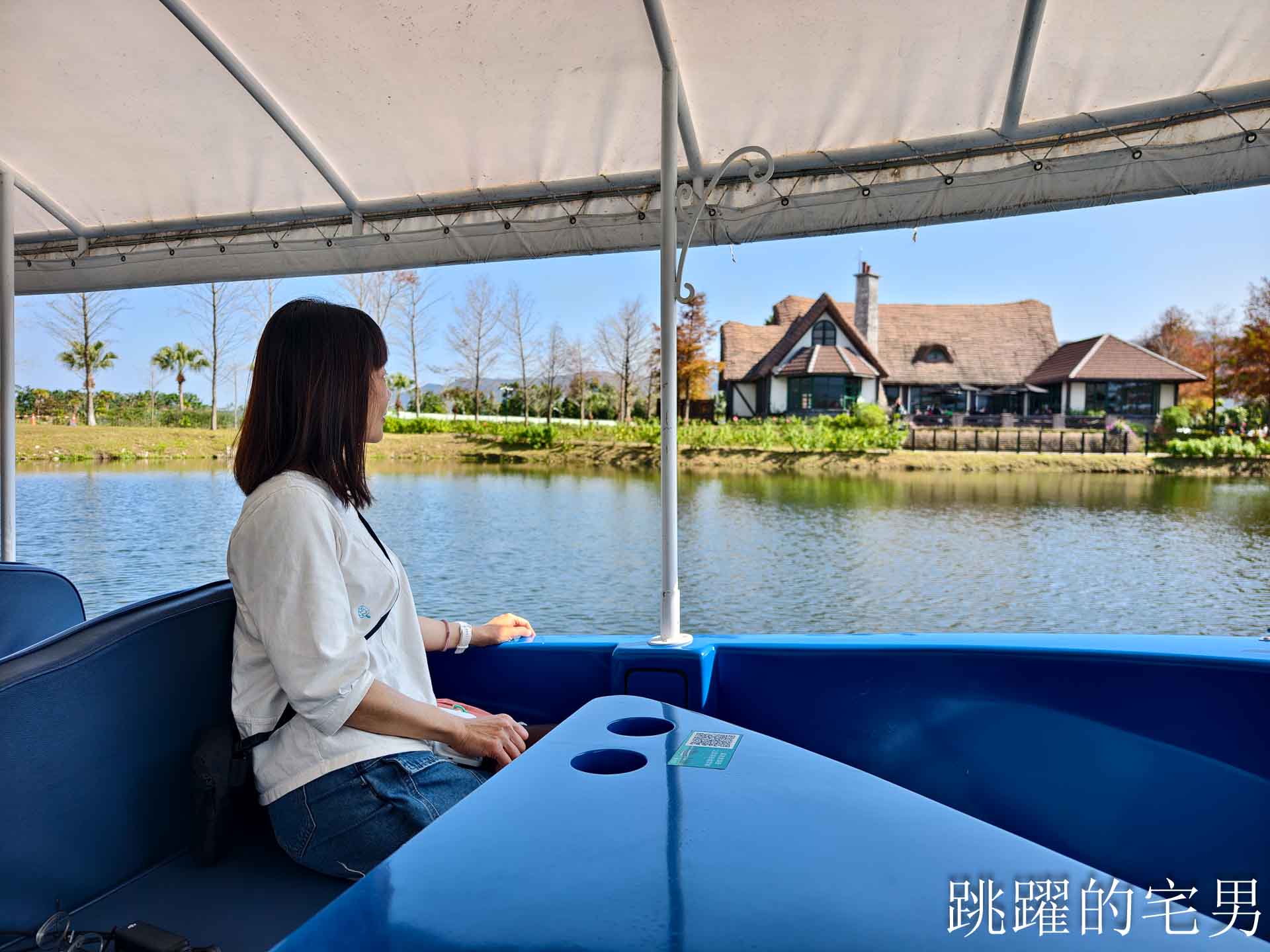 [花蓮壽豐景點懶人包]夢幻星巴克「星巴克花蓮理想門市」理想PAARK水岸生活坐擁絕美湖景環繞著落羽松，進駐9家在地美味，文青選物神農生活 這裡根本在歐洲，搭船遊遍落羽松湖畔