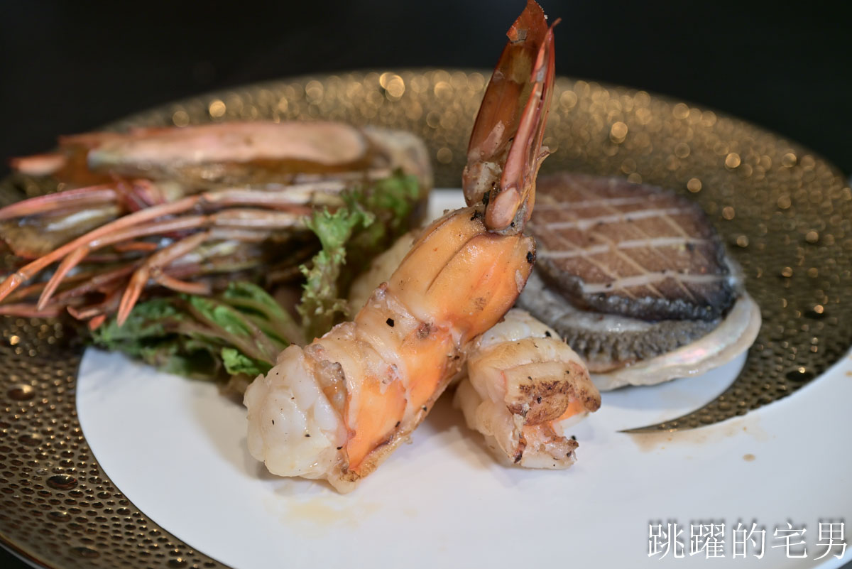 [中和美食]新淘淘鐵板燒-台北犇主廚親自操刀！399元起吃到高級鐵板套餐，白飯湯品吃到飽，虎蝦鮑魚升級必點！中和鐵板燒推薦