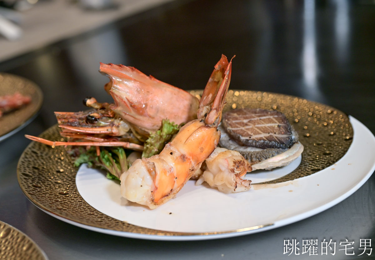 [中和美食]新淘淘鐵板燒-台北犇主廚親自操刀！399元起吃到高級鐵板套餐，白飯湯品吃到飽，虎蝦鮑魚升級必點！中和鐵板燒推薦