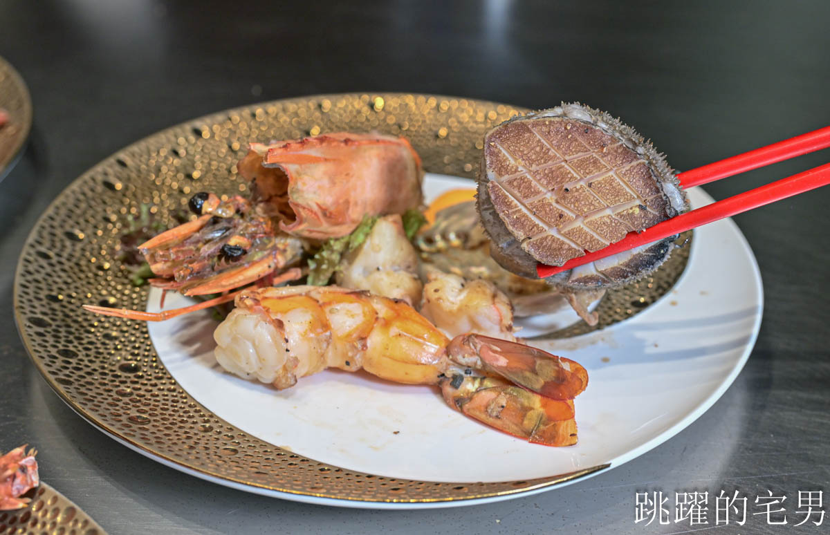 [中和美食]新淘淘鐵板燒-台北犇主廚親自操刀！399元起吃到高級鐵板套餐，白飯湯品吃到飽，虎蝦鮑魚升級必點！中和鐵板燒推薦