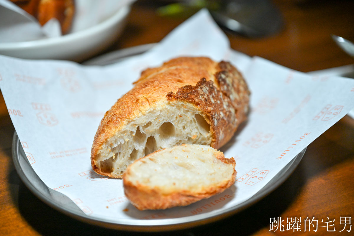 [市政府站美食推薦]Bouillon布雍家-超難訂信義區餐酒館，6人低消$15000，令人驚豔的鹿肉與極濃蝦油蝦子，毀譽參半的羊肉