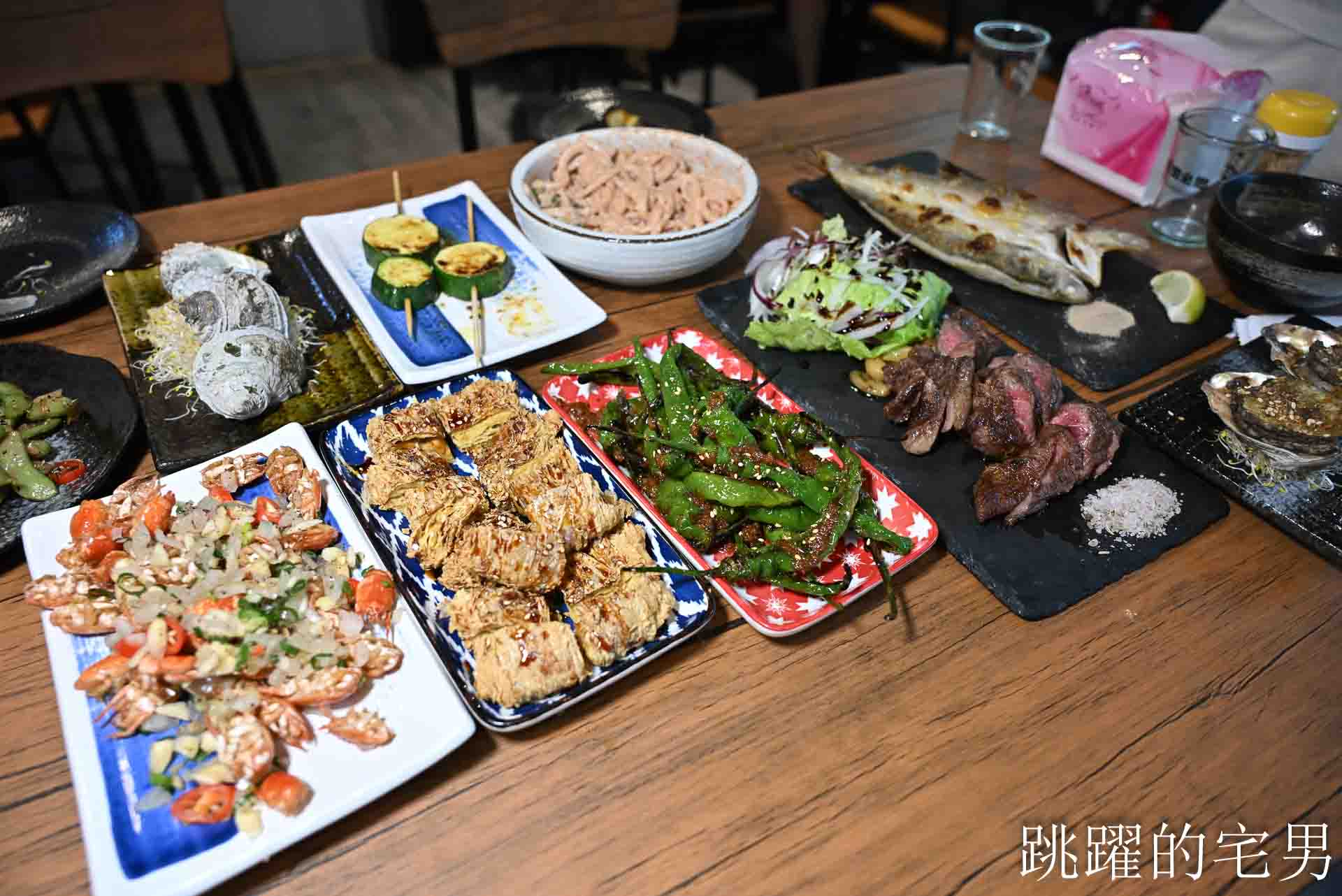 [花蓮美食]嗨烤活體海鮮燒烤屋-漁場直送海鮮燒烤，紅喉、生蠔、活龍蝦、烤牛肉也太嫩了吧，花蓮宵夜