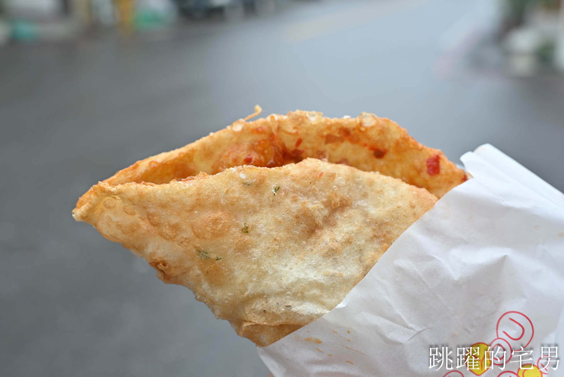 [光復美食]光復炸彈蔥油餅-好吃乾酥不油，口感酥脆的花蓮炸彈蔥油餅