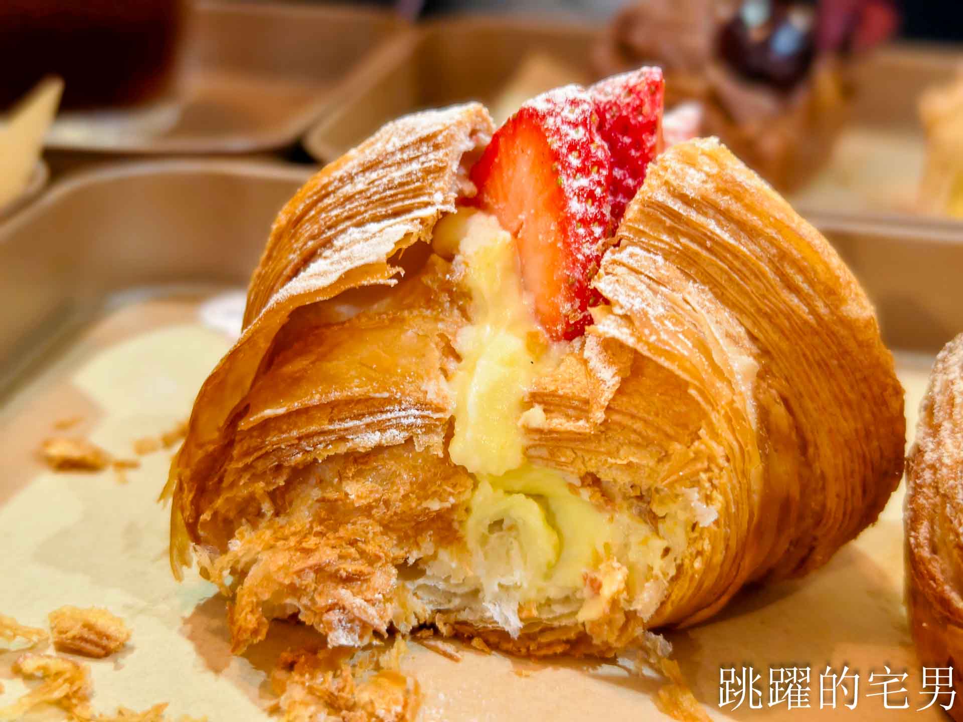 [台灣可頌專賣店推薦]找到了可頌小売所-檸檬奶奶可頌、巧克力煙囪捲口感一吃驚艷、千層蛋塔、季節草莓芒果必買! 花蓮甜點，蛋黃酥不定期開搶