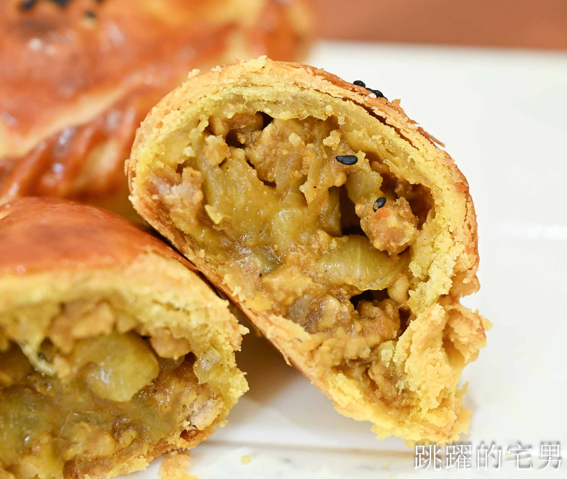 [宅配包子推薦]阿潘肉包-60年嘉義美食老麵包子獨特口感就是好!  扁魚香辣鮮肉包、手工十二折咖哩酥一吃就愛上，宅配美食推薦