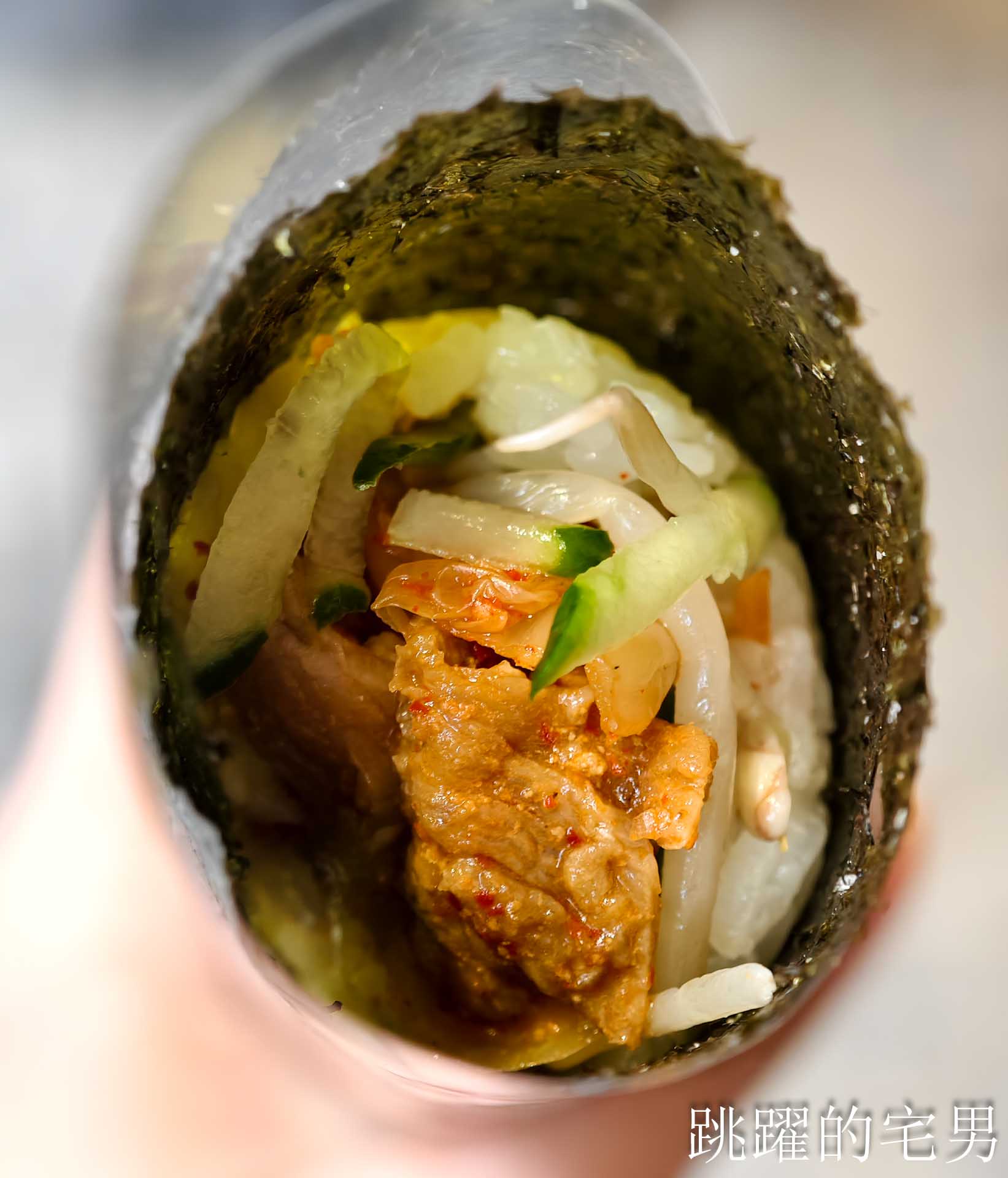 [花蓮美食]89食堂海苔飯捲-這家花蓮油飯推薦，終於找到口感Q彈的好吃油飯，還帶有台式浪漫，花蓮早餐