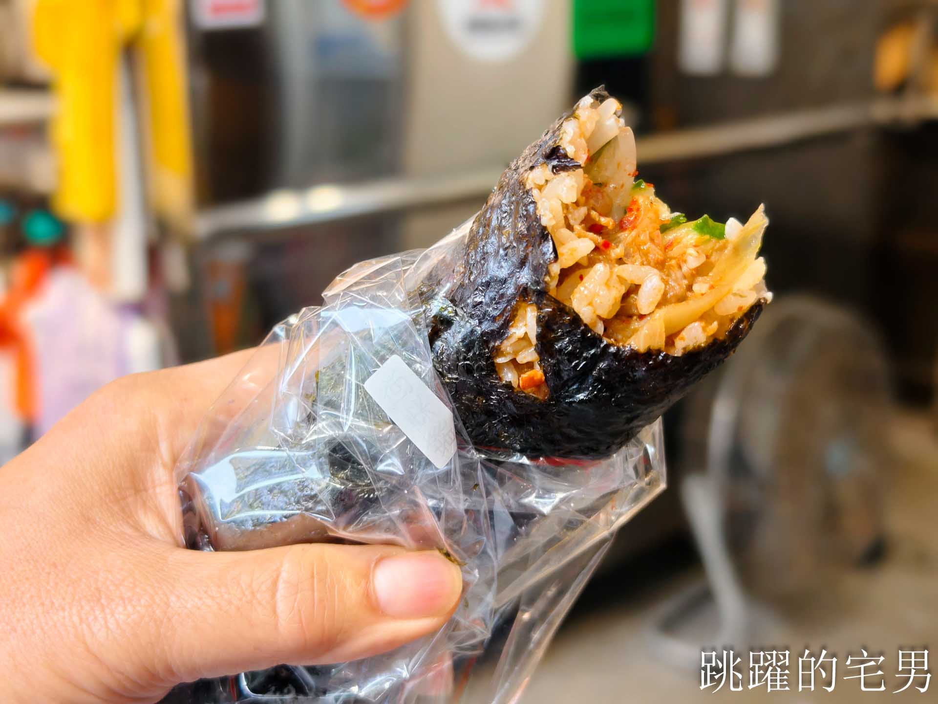 [花蓮美食]89食堂海苔飯捲-這家花蓮油飯推薦，終於找到口感Q彈的好吃油飯，還帶有台式浪漫，花蓮早餐