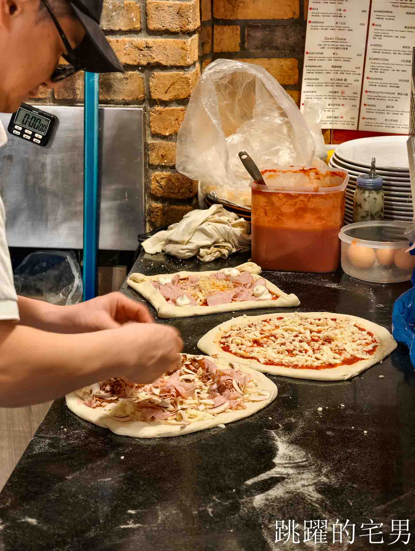 [信義安和美食推薦]佐佧義式窯烤披薩屋-好吃台北披薩推薦，半熟牛肉＋雙起司超美味，還得過亞太50大披薩