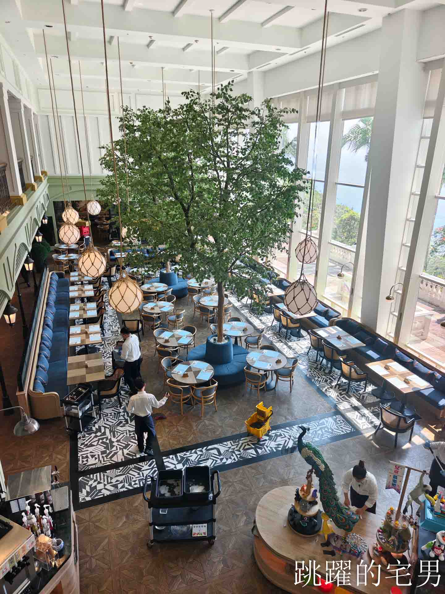 [花蓮台11線景點] 遠雄悅來大飯店附近看海景點，山海市區目入眼簾，花蓮最美秘境景觀玻璃屋