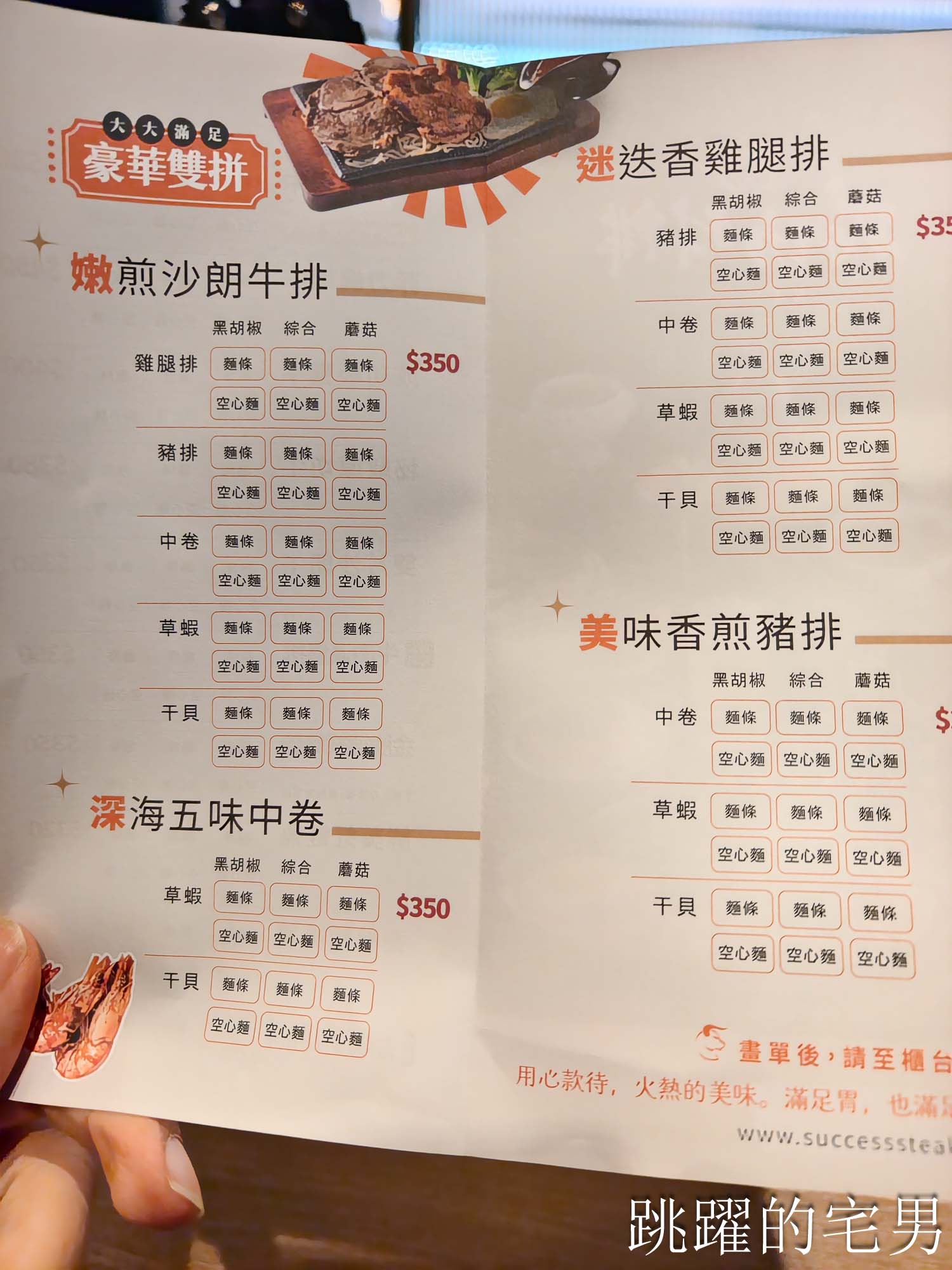 [花蓮美食]成功牛排花蓮店-自助吧吃到飽必吃脆皮德國豬腳、漢堡排! 鐵板麵、咖哩飯、吐司、爆米花無限加，花蓮吃到飽