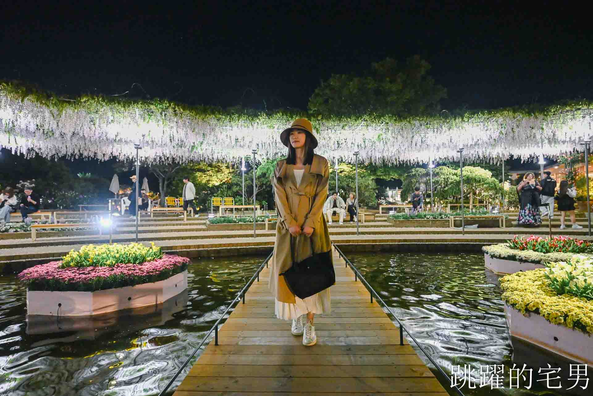 [櫪木景點] 足利花卉公園: CNN推薦夢幻景點，160年紫藤花瀑布超夢幻 !