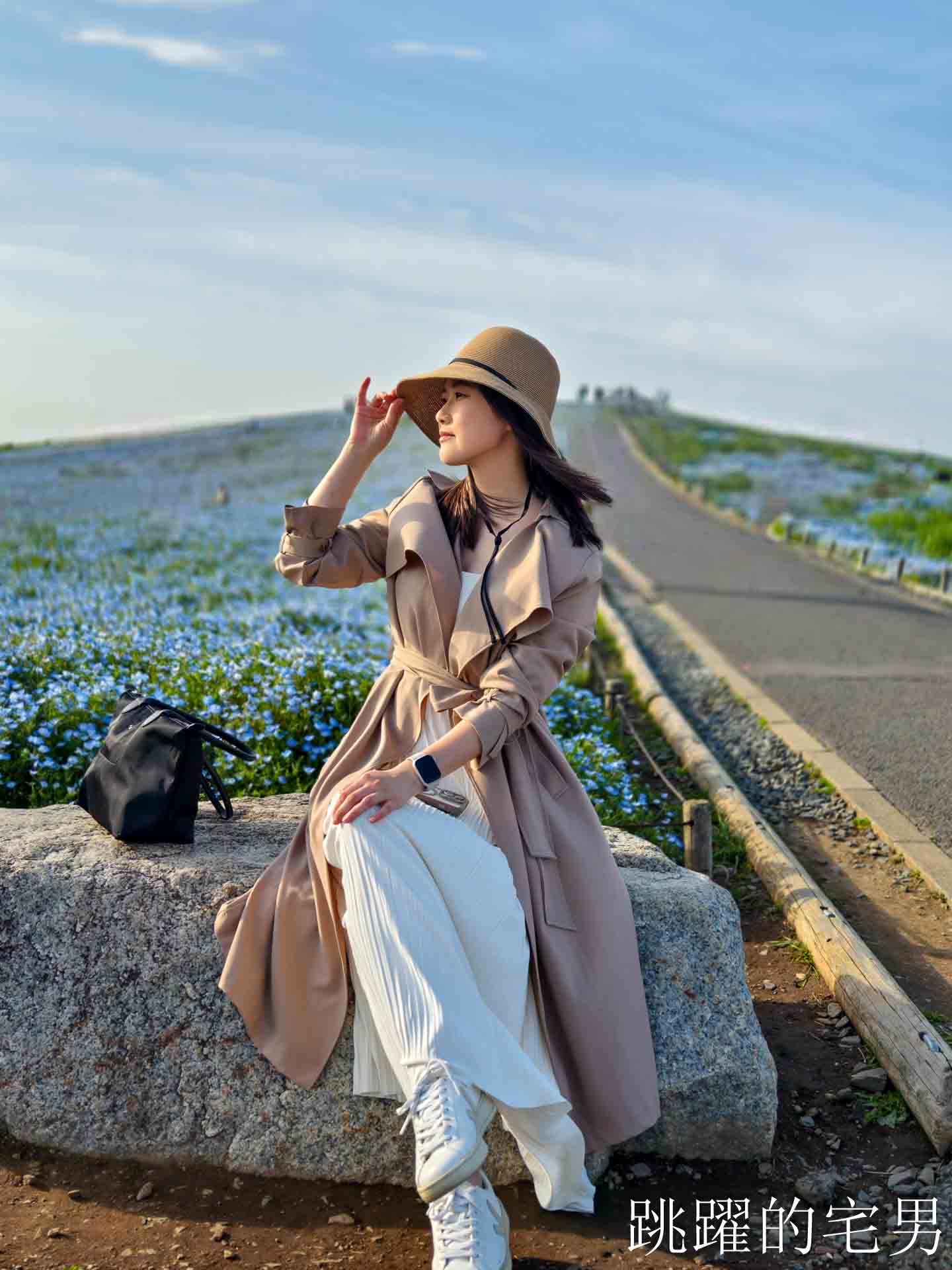 [茨城景點]國營常陸海濱公園-整片藍色花海就在日本見晴之丘粉蝶花，絕美景色超不真實，国営ひたち海浜公園-2026みはらしの丘