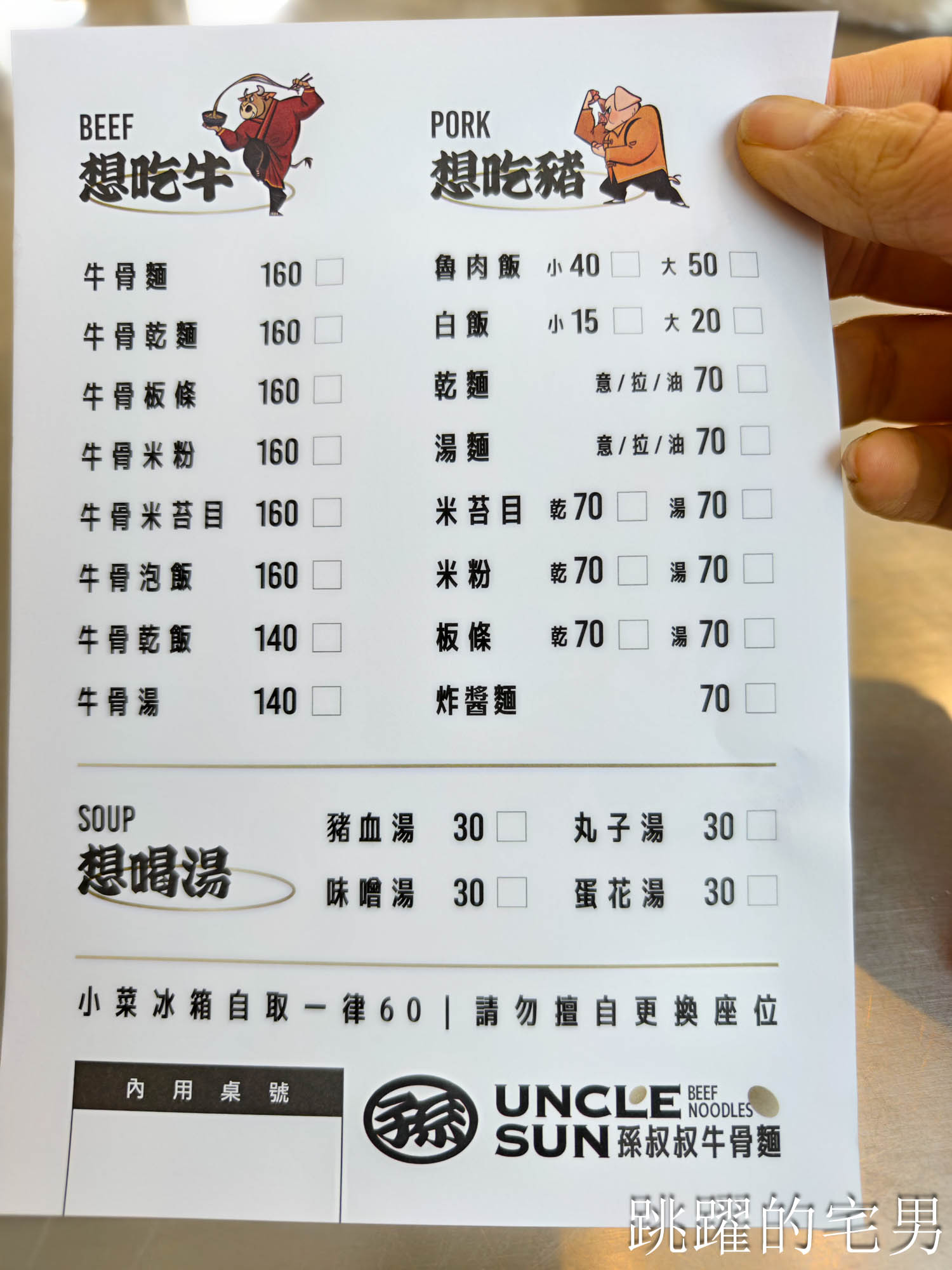 [花蓮鳳林美食]孫叔叔牛骨牛肉麵–牛骨肉油脂香氣超好又軟嫩！真實用餐心得分享，下次不單點湯了