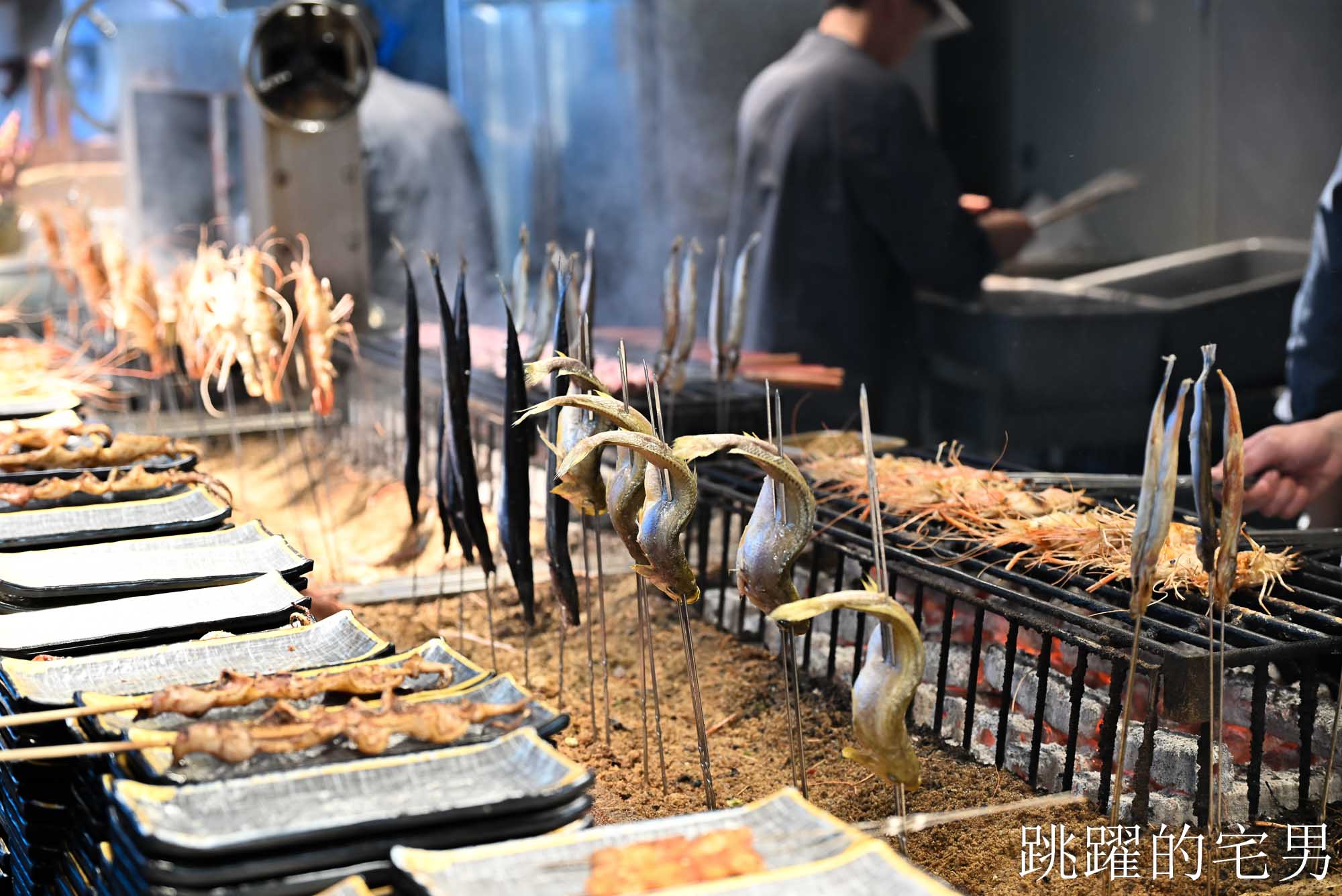 最狂廣州吃到飽！銘門御海宴 30公尺活海鮮水道任你撈，鮪魚解體秀、烤榴槤暢吃